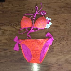 Hula Honey Push Up Bikini